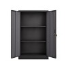 SeaCamel Lockable Storage Cabinet - 2 Adjustable Shelves, File Organizer for Home Office School Garage - 2 of 4