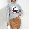 Coolmee Women's Christmas Sweaters Sweatshirt Crew Neck Soft Warm Pullover Tops Funnny Xmas Sweater - 2 of 4