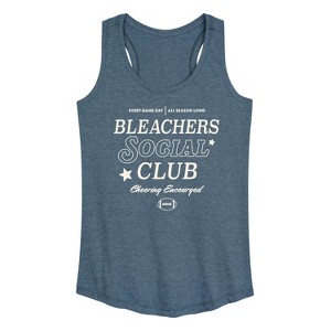 Women's - Instant Message - Bleachers Social Club Graphic Racerback Tank - 1 of 4