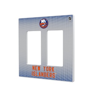 NHL Eastern Conference Teams Linen Hidden-Screw Light Switch Plate for Double Rocker - 1 of 4