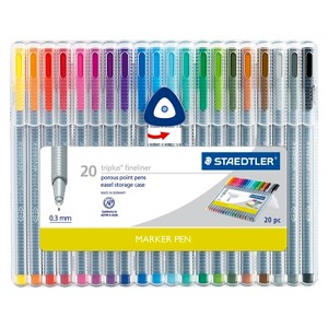 STAEDTLER 20pk Fine Tip Marker Pen Set