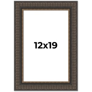 PosterPalooza | Museum Brown Picture Frame - UV Acrylic, Foam Board Backing, Hanging Hardware - 1 of 4
