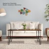 Lavish Home Modern Coffee Table with Hairpin Legs - Modern Industrial - 3 of 4
