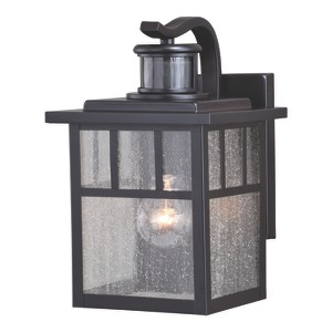 VAXCEL Mission Bronze Motion Sensor Dusk to Dawn Outdoor Mission Wall Light - 1 of 4