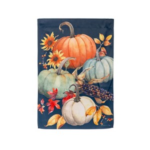 Evergreen Flag All Things Pumpkins Suede House Flag, 28 x 44 Inches Fall Wecome Flag, Outdoor House Flag for Homes and Garden Fall Decoration - 1 of 1