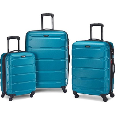 Samsonite Omni Hardside Luggage Nested Spinner Set 20"/24"/28" Caribbean Blue (68311-2479)