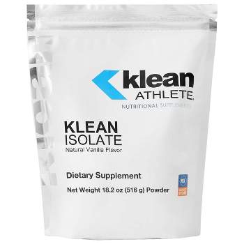 Klean Athlete Klean Isolate - Whey Protein Isolate - NSF Certified for Sport - Natural Vanilla Flavor