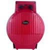 Courant 12 Inch Electronic Pizza Maker (Red) w/ Dial, Opens 180°, Includes a Food Board - 2 of 3