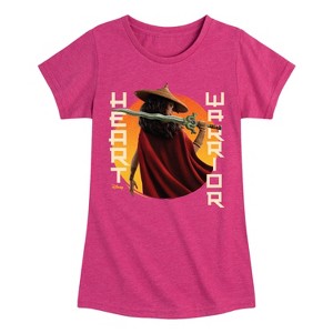Girls' - Disney - Raya and the Last Dragon Heart Warrior Fitted Short Sleeve Graphic T-Shirt - 1 of 4