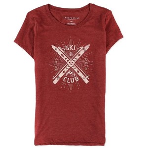 Aeropostale Womens Ski Club Graphic T-Shirt - 1 of 1