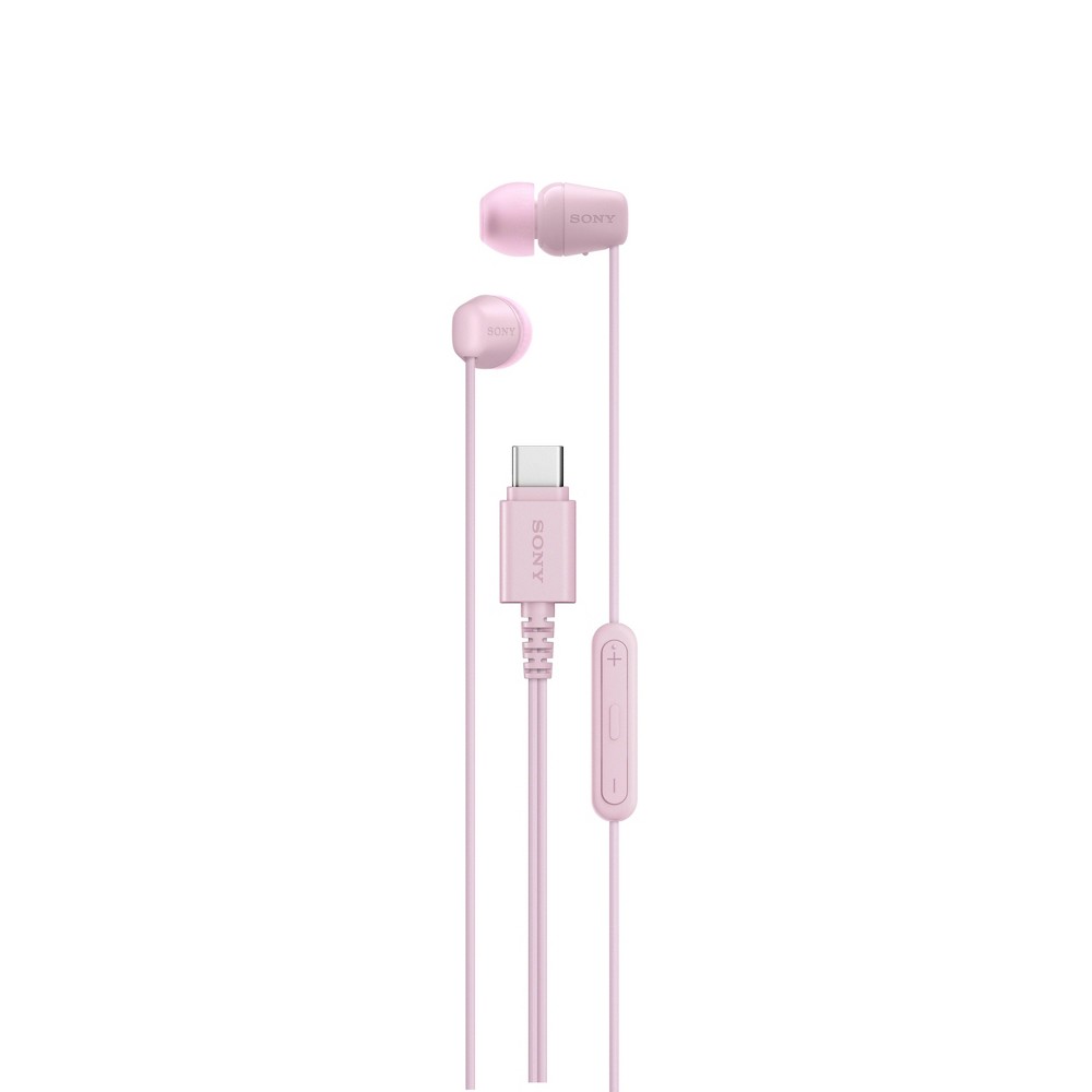 Sony IER-EX15C USB-C Wired In-Ear Headphones - Pink