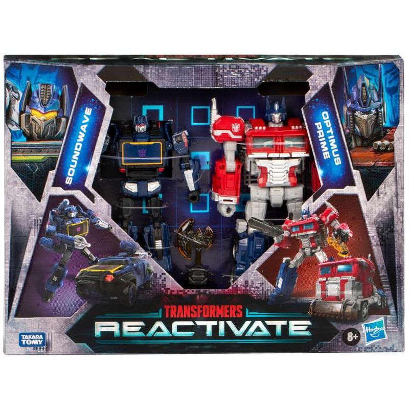 Soundwave vs Optimus Prime 2-Pack | Transformers: Reactivate Action figures, 3 of 6