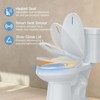 Smart Bidet Toilet Seat Elongated 19 in Electric Heated Seat with Soft Close Lid, Rear & Feminine Self-Clean Dual Nozzle, Easy Installation - 4 of 4