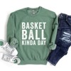 Simply Sage Market Women's Graphic Sweatshirt Basketball Kinda Day - 4 of 4