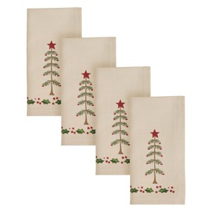 Park Designs Feather Tree Printed Napkin Set Of 4 - 1 of 4