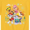 Boys' - Paw Patrol - Skye Everest Rubble Chase Marshall Winter Group Short Sleeve Graphic T-Shirt - 2 of 4