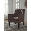 Signature Design by Ashley Traditional Drakelle Accent Chair, Mahogany - 2 of 2