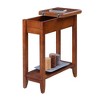 Breighton Home Harper End Table with Flip Top Storage and Lower Shelf - 3 of 4