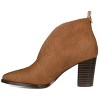 Journee Collection Women's Bellamy Pull On Stacked Heel Booties - 2 of 4
