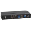Monoprice Blackbird 4K HDMI 2.0 and USB 3.0 2x1 KVM Switch, 4K@60Hz, HDR, YCbCr 4:4:4, HDCP 2.2, Share 2 Computers with 1 Keyboard Mouse Monitor - 3 of 4