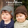 KeaBabies 3pk Warmzy Baby Beanies, 0-36 months Baby Hats, Baby Winter Hat for Newborn, Infant, Toddlers, Boys, Girls - 3 of 4