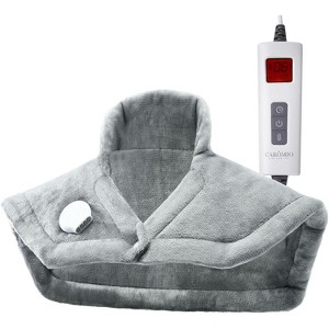 Coucheta Electric Heating Pad - for Neck, Shoulders and Back, Heated Wrap for Pain Relief, Fast Heat Therapy, Soft Flannel - 1 of 4