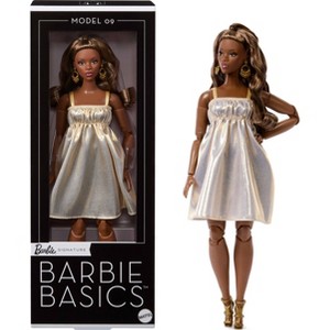 Barbie Basics Collectible Doll Model 09 with Brunette Hair in