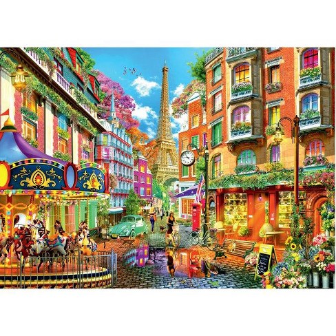 Jigsaw Puzzle 1000 Pieces, Jigsaw Puzzles for Adults, Skill Games for Whole  Family, Puzzle Colorful Add Game Street Cafe, Adult Jigsaw Puzzle from 14