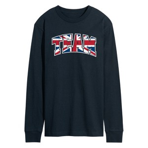 Men's - Instant Message - Team Great Britain Long Sleeve Graphic T-Shirt - 1 of 4