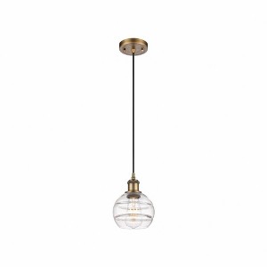 Rochester - 1 Light Cord Hung Mini Pendant In Industrial Style-7.88 Inches Tall and 5.88 Inches Wide - 1 of 1