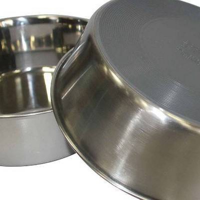 Non-Skid Stainless Steel Dog Bowl - 12 cups - Boots &#38; Barkley&#8482;