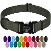 Country Brook Petz Premium Nylon Dog Collar with Metal Buckle for Small Medium Large Breeds - Vibrant 30+ Color Selection - 2 of 4