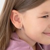 Girls' Twisted Rope Hoop Sterling Silver Earrings - In Season Jewelry - 3 of 4