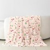 Comfort Ultra-Plush Flannel Blanket Christmas Plaid Christmas Tree. - 2 of 4