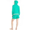 Ocean Pacific Womens Sunset Chaser Hoodie Short Set - image 2 of 4