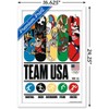Trends International Looney Tunes x Team USA - Bars Framed Wall Poster Prints - 3 of 4