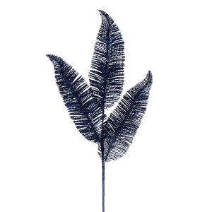 Vickerman 24.5" Feather Fern Glitter Spray - 1 of 1