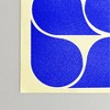 Showmemars Blue Midcentury Shapes No8 Poster - Society6 - 3 of 3