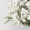9' Pre-Lit Flocked Full Alberta Spruce Artificial Christmas Tree - Wondershop™ - 4 of 4