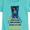 Girls' - Karma's World - Number One On The Block Fitted Short Sleeve Graphic T-Shirt - 2 of 4