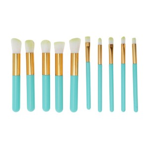 Unique Bargains Lightweight Makeup Brush 10 Pcs - 1 of 4
