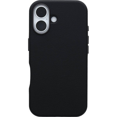 OtterBox Apple iPhone 16 Symmetry Cactus Leather Series Case with MagSafe - Noir Ash