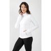 90 Degree By Reflex Womens Lightweight, Full Zip Running Track Jacket -  White - Medium : Target