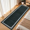 Machine Washable Area Rug for Living Room Bedroom, Modern Bordered Home Decor Carpet for Dining Room Office - 3 of 4