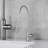 SUMERAIN Stainless Steel Lead Free Kitchen Drinking Water Filter  Faucet, Brushed Nickel - 3 of 4