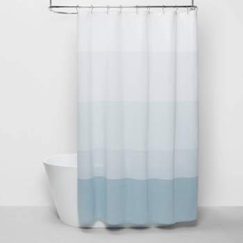 Shower Curtain Ombre Aqua - Threshold™