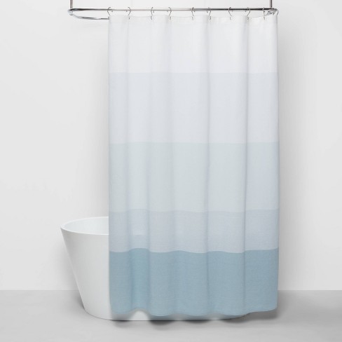 Shower Curtain Ombre Aqua - Threshold™ - image 1 of 4