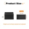 Unique Bargains L-Edge Heavy Duty Adjustable Sofa Rectangle Furniture Risers 4 Pcs - 2 of 3