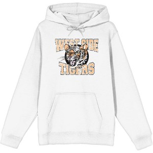 Vintage Sport West Side Tigers Adult Long Sleeve Hoodie - 1 of 2