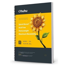 Ohuhu 16.5x11.7" 48 Sheet Alcohol Marker Pad 200GSM Y44-83000-23 - 1 of 4